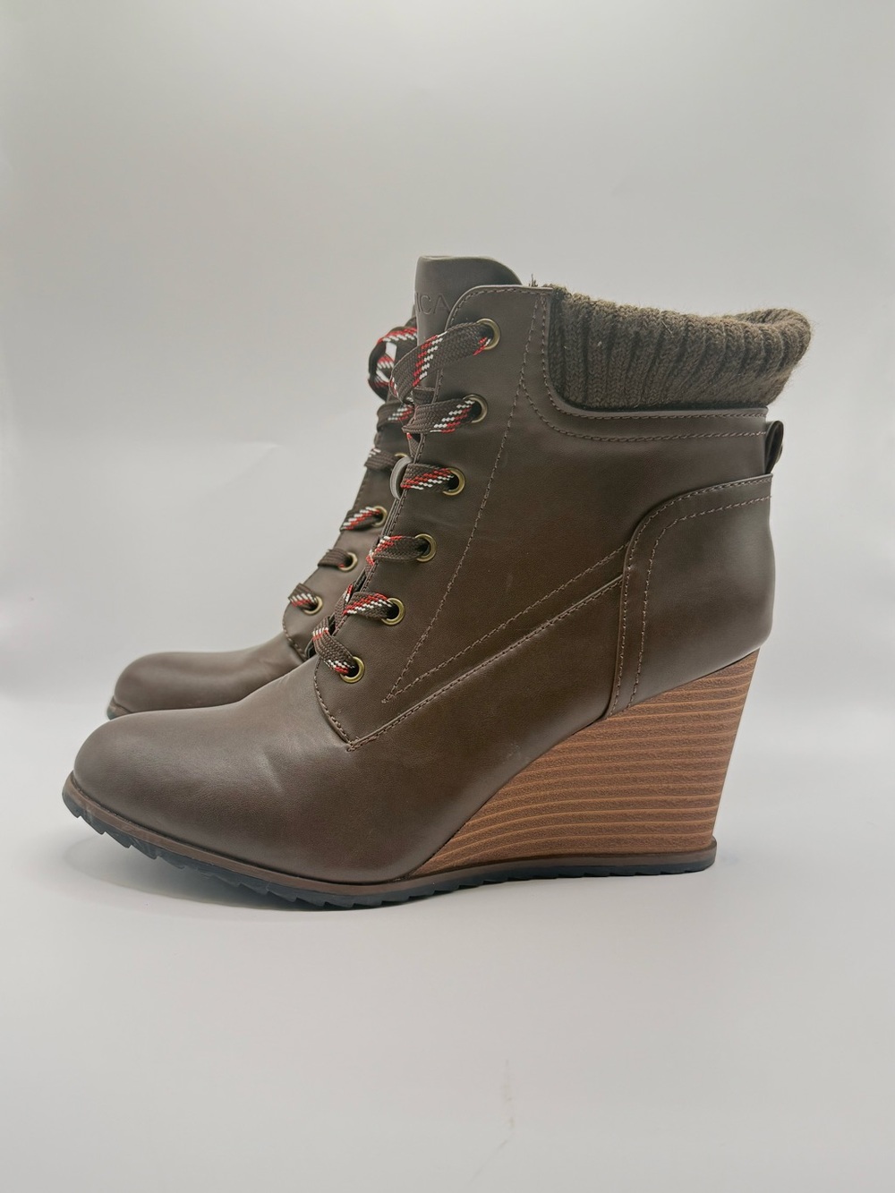 Nautica Waterline wedge ankle boots - Picture 4 of 12